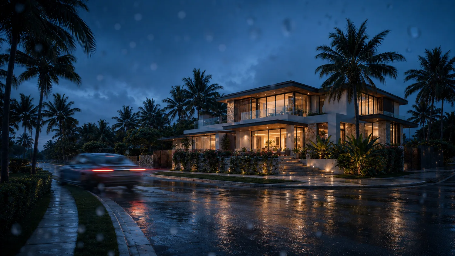 Villa view 3